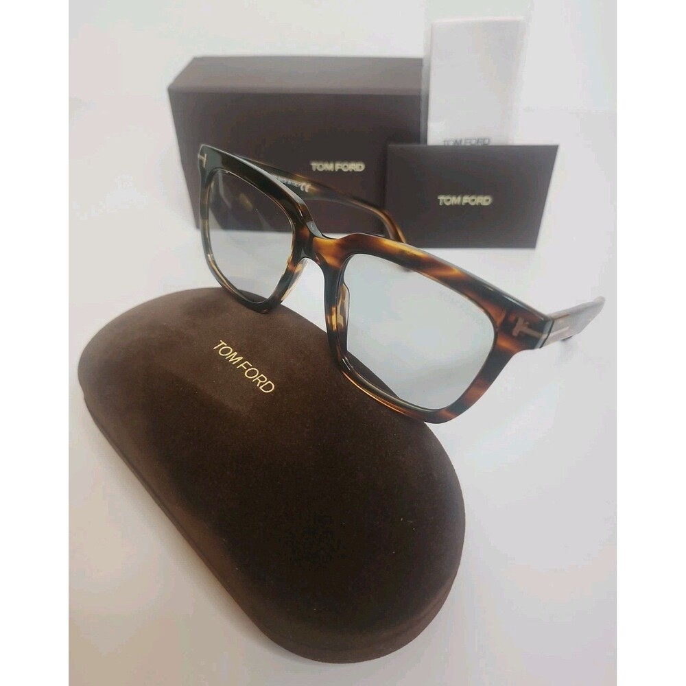 Tom Ford Sunglasses Marco-02 TF646 55A Coloured Havana Frames/ Smoke Gray Lenses